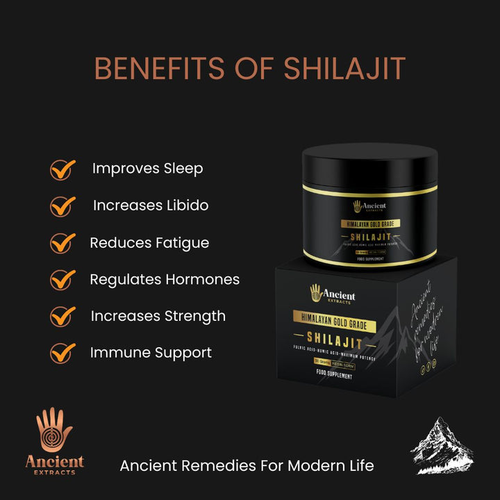 Organic Purified Himalayan Shilajit Resin Superfood (50g)